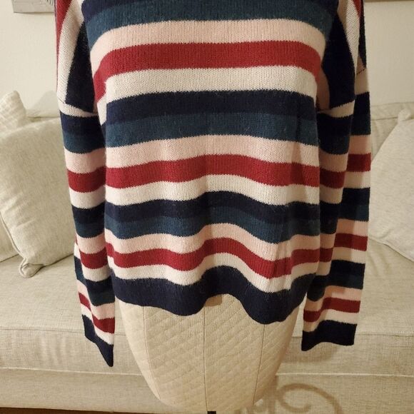 Rails Adela Striped Sweater sz Large - Picture 6 of 13